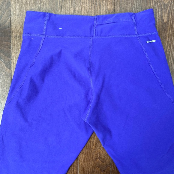 Adidas Climalite leggings in purple, S - Picture 4 of 9